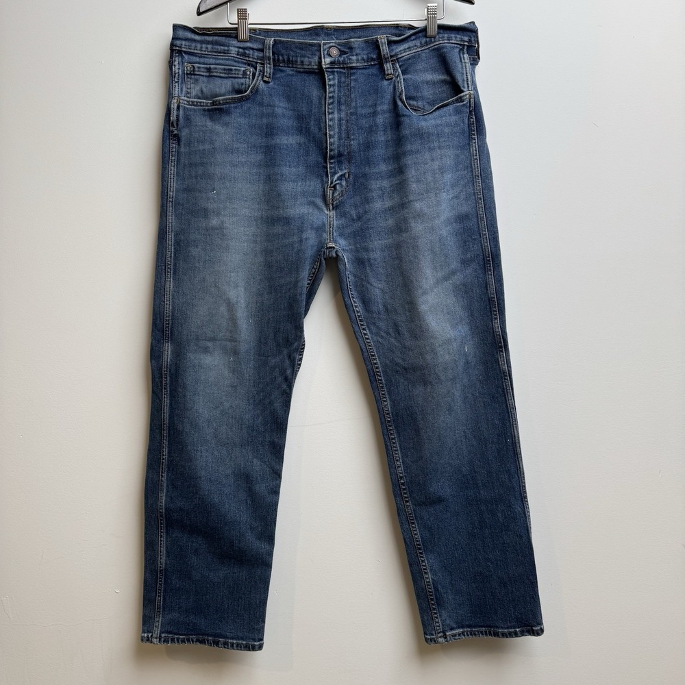 Levi's Workwear Fit‎ Men's Jeans 40x30 Straight Leg Blue Denim Workwear Pants
